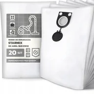 Worki do odkurzaczy - 20x Worek do Odkurzacza Starmix Isc ARDL-1625 Ewsr Syntetyczny Pojemny G9 - miniaturka - grafika 1