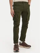 Spodnie męskie - G-Star Raw Spodnie materiałowe Rovic D02190-5126 Zielony Regular Fit - miniaturka - grafika 1