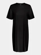 Sukienki - Pieces Sukienka codzienna Ria 17149328 Czarny Loose Fit - miniaturka - grafika 1