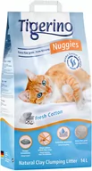 Żwirek dla kotów - Tigerino Nuggies (Ultra) żwirek dla kota o zapachu kwiatów bawełny - 14 l - miniaturka - grafika 1