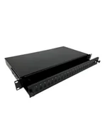 Anteny Wi Fi - Alantec Alantec Przełącznica FO 19" 1U 24xSC simplex czarna FOP-1U-24SCS-C - miniaturka - grafika 1