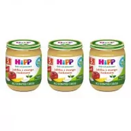 Desery dla dzieci - Hipp Jabłka z mango i kokosem po 5. miesiącu Bio Zestaw 3 x 160 g Bio - miniaturka - grafika 1