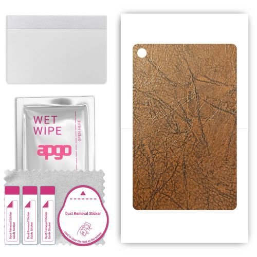 folia naklejka skórka strukturalna na TYŁ do Huawei MediaPad C3 8.0 - Skóra Vintage - apgo SKINS