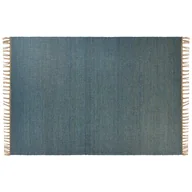 Dywany - Dywan z juty 160 x 230 cm niebieski LUNIA - miniaturka - grafika 1