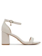 Sandały damskie - Lasocki Sandały POLT WYL3402-4ZA Écru - miniaturka - grafika 1