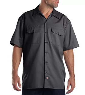 Koszule męskie - Dickies Męska koszula robocza z krótkim rękawem - grafika 1