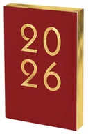 Kalendarze - Kalendarz 2026 Art A5 DNS czerwony - miniaturka - grafika 1