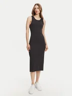 Sukienki - Roxy Sukienka letnia ERJKD03512 Szary Regular Fit - miniaturka - grafika 1