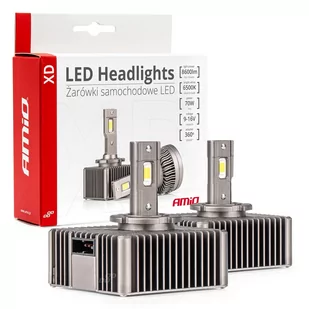 Żarówki żarniki led amio xd d5s amio-03314 - Żarówki samochodowe - miniaturka - grafika 1