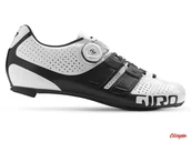 Buty rowerowe - Buty rowerowe GIRO FACTRESS TECHLACE white black - miniaturka - grafika 1