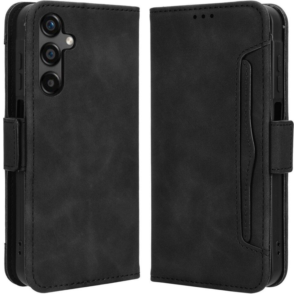 Etui Z Klapką Do Samsung Galaxy M55 5G Portfel Eko Skóra Plecki