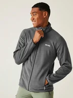 Bluzy męskie - Regatta Kurtka polarowa "Hadfield" w kolorze szarym - miniaturka - grafika 1