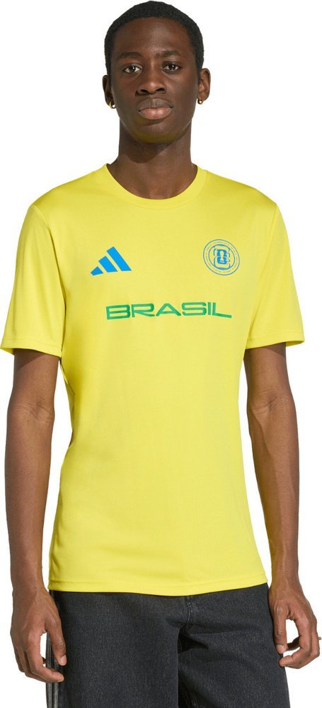 Adidas Koszulka męska adidas Brazil 26 Jersey żółta KH2307 XL