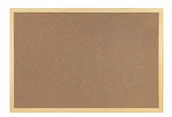Długopisy - TABLICA KORKOWA DREWNIANA RAMA BASIC 30/40 WIELKOR - miniaturka - grafika 1