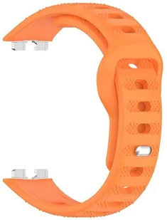 SILIKONOWY PASEK DO HUAWEI BAND 8 / 9 / 10 POMARAŃCZOWY - Akcesoria do smartwatchy - miniaturka - grafika 1