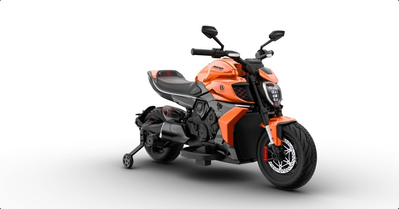 Lean Cars Pojazd Motor Ducati Diavel x Bentley Pomarańczowy