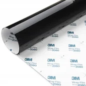 Akcesoria tuningowe - 3M Folia Czarny Połysk Czarna G12 2080 Gloss Okleina Samochodowa 152x20cm - miniaturka - grafika 1