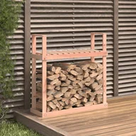 Akcesoria kominkowe - vidaXL Stojak na drewno, 110x35x108,5 cm, lite drewno daglezjowe - miniaturka - grafika 1