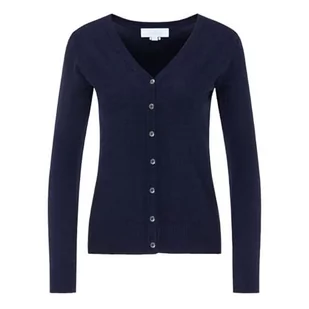 usha BLUE LABEL Damska kurtka z dzianiny, granatowa, M/L, morski, M-L - Kurtki damskie - miniaturka - grafika 1
