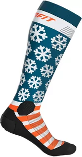Pozostała odzież narciarska - Dynafit FT Graphic Socks, kolorowy EU 35-38 2021 Skarpetki narciarskie - grafika 1