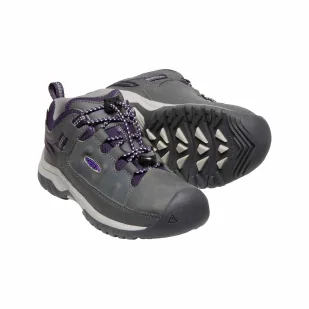 Buty trekkingowe dziecięce KEEN TARGHEE LOW WP - Buty trekkingowe dziecięce - miniaturka - grafika 2