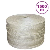 Pasmanteria - vidaXL Sznur, sizal 100%, 2 mm, 1500 m - miniaturka - grafika 1