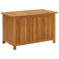 Skrzynie ogrodowe - vidaXL Skrzynia ogrodowa, 90 x 50 x 106 cm, lite drewno akacjowe vidaXL - miniaturka - grafika 1