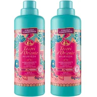 Środki do prania - Tesori d'Oriente Ayurveda skoncentrowany płyn do płukania 760 ml x2 - miniaturka - grafika 1