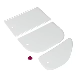 Metaltex 252521080 łopatka do ciasta, 3 sztuki 252521 - Pozostałe akcesoria kuchenne - miniaturka - grafika 2