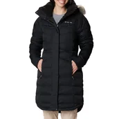 Kurtki i kamizelki sportowe damskie - Kurtka Columbia Belle Isle Mid Down 2051443010 - czarna - miniaturka - grafika 1