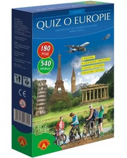 Alexander Mini Quiz o Europie 0445 - Gry planszowe - miniaturka - grafika 3