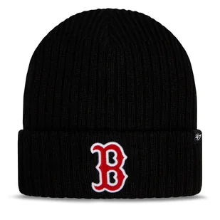 Czapka 47 Brand MLB Boston Red Sox Thick Cord Logo 47 B-THCCK02ACE-BK Czarny - Czapki męskie - miniaturka - grafika 1