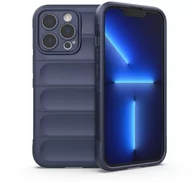 Etui i futerały do telefonów - Magic Shield Case etui do iPhone 13 Pro elastyczny pancerny pokrowiec ciemnoniebieski - miniaturka - grafika 1
