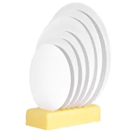 Dodatki do ciast w proszku - Modecor podkład biały dwustrony 20cm 1,5mm - miniaturka - grafika 1