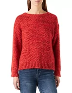 Swetry damskie - United Colors of Benetton Koszulka damska G/C M/L 1442d103g sweter, wielokolorowy, czerwony średni 68j, XS - miniaturka - grafika 1