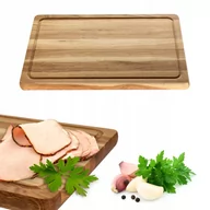 Przybory do gotowania - Prostokątna, dębowa deska do krojenia 30 x 45 cm - miniaturka - grafika 1