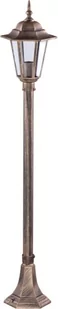 Kaja Standard lampa stojąca zewnętrzna 1x60W czarna/złota K-6009BCZARNY/ZŁOTY - Lampy ogrodowe - miniaturka - grafika 2