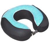 Akcesoria turystyczne - 5five Simple Smart Rogal podróżny z zapięciem 30x28 cm kolor niebieski 160999 - miniaturka - grafika 1