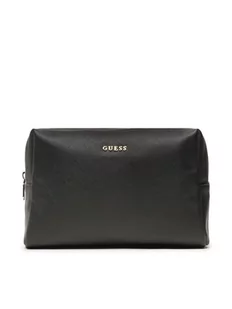 Guess Torba na toaletę 25 cm black - Kosmetyczki, organizery i kuferki - miniaturka - grafika 1