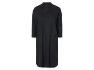 Bluzki damskie - esmara® Tunika damska z lnem i bawełną (Czarny, 46) - miniaturka - grafika 1