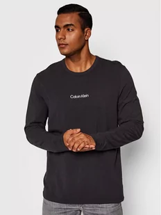 Calvin Klein Underwear Longsleeve 000NM2171E Czarny Regular Fit - Piżamy męskie - miniaturka - grafika 1