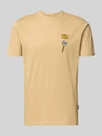 Koszulki męskie - T-shirt o kroju regular fit z wyhaftowanym napisem model ‘Kameron’ - miniaturka - grafika 1