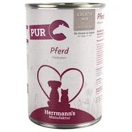 Mokra karma dla psów - Herrmann's Bio PUR, 12 x 400 g - Konina - miniaturka - grafika 1
