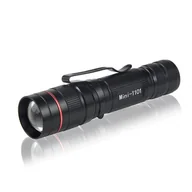 Latarki - Latarka UV LED z czarnym światłem 395 nm, 3 tryby oświetlenia, detektor moczu psa/kota do znajdowania plam na podłogach i ubraniach - miniaturka - grafika 1