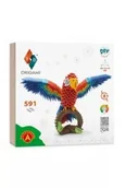Zabawki kreatywne - Origami 3D - Papuga/Parrot - miniaturka - grafika 1