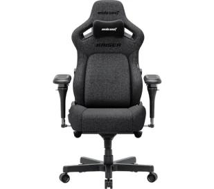 Anda Seat Kaiser 4 V2 XL Gamingowy do 150kg Tkanina Ciemnoszary - Fotele gamingowe - miniaturka - grafika 1