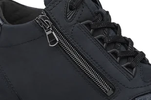 Trzewiki Botki WALDLÄUFER 364H80 301 194-Notte H Hiroko-Soft Granatowe - Botki damskie - miniaturka - grafika 6