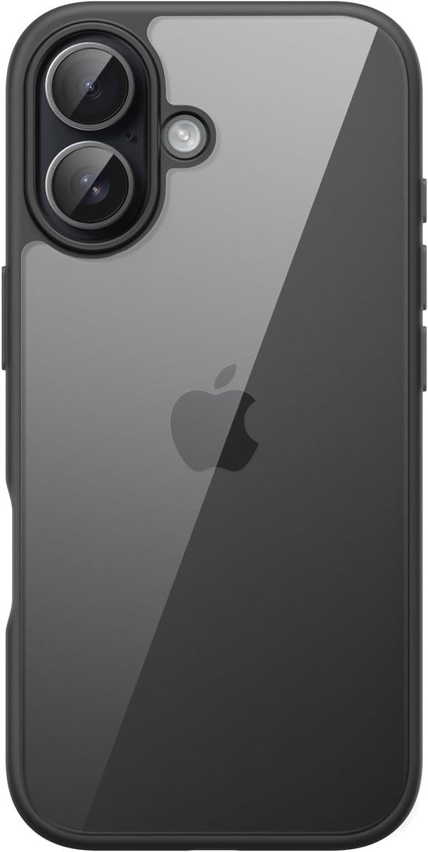 JETech Etui dla iPhone 17 6,3 Cala, Odporna na Wstrząsy Osłona Bumper Telefonu, Jednokolorowa Matowe Ramka z TPU, Odporny na Zarysowania Przejaśniać..