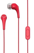Słuchawki - Motorola Earbuds 2 czerwone - miniaturka - grafika 1