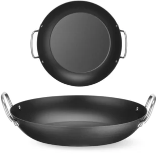Patelnia do serwowania uniwersalna ze stali węglowej śr. 204 mm - Patelnie - miniaturka - grafika 1